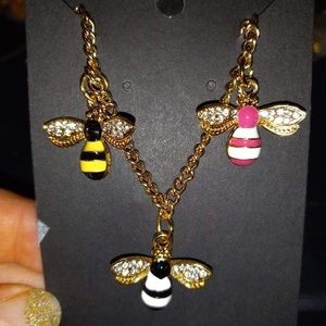 Honeybee charm bracelet